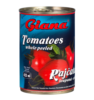 Rajčata loupaná celá 425ml